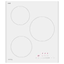 KORTING Индукционная варочная поверхность HI 43053 BW, конфорок: 3 шт., стеклокерамика, независимая, белый