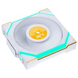 LIAN-LI Вентилятор для корпуса Uni Fan SL Wireless 120 LCD Reverse ARGB 120х124.5x28 белый 4-pin 31дБ (G99.12RSLLCD1W1W.R0) Ret