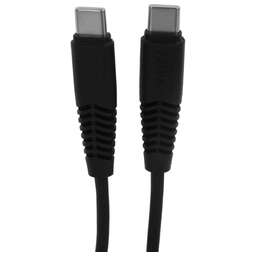 PHILIPS Кабель DLC5531, USB Type-C (m) - USB Type-C (m), 1.2м, в оплетке, черный