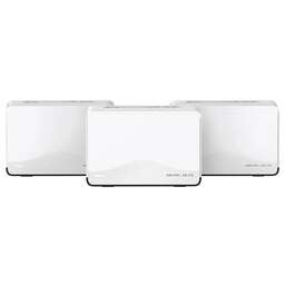 MERCUSYS Бесшовный Mesh роутер Halo H27BE, Wi-Fi 7, BE3600, 2.4/5ГГц, 3 WAN/LAN, белый, 3 шт. в комплекте [halo h27be(3-pack)]