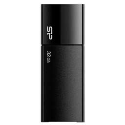 SILICON POWER 8GB U05 мет черный выдвижной