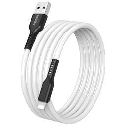 SMARTBUY (iK-512-S21bw) S21 Lightning белый, 2.4 А, сил.