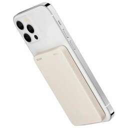 SOLOVE Внешний аккумулятор (Power Bank) W9, 5000мAч, бежевый [w9 beige rus]