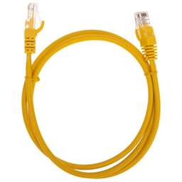 REXANT Патч-корд U/UTP, CAT 5e, RJ45-RJ45, 26AWG, LSZH, желтый, 1м