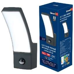 UNIEL (UL-00006811) ULU-S71A-12W/4000K SENSOR IP65 BLACK