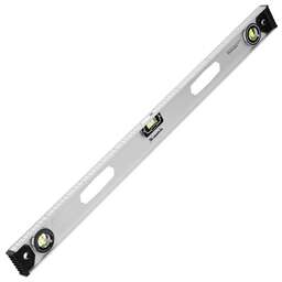 MATRIX Уровень алюминиевый "Рельс", 800 мм, 3 глазка (1 поворотный) 34026