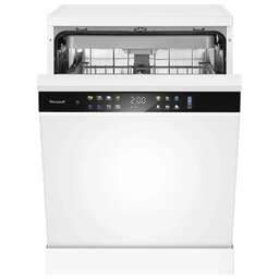 WEISSGAUFF Посудомоечная машина DW 6039 Touch Dual Wash белый/черный (полноразмерная)