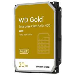 WD Жесткий диск Gold 202KRYZ, 20ТБ, HDD, SATA III, 3.5"