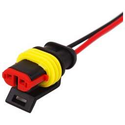 REXANT DJ7021-1.5-21 автомобильный разъем гнездо с проводом 20см