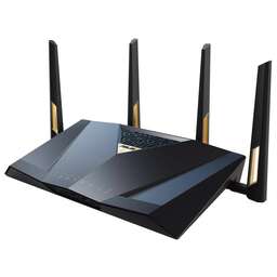 ASUS Маршрутизатор RT-BE88U (RT-BE88U/EU) WiFi 7 10G 4х2.5G USB 1376+5764Mbps 5GHz/2.4GHz