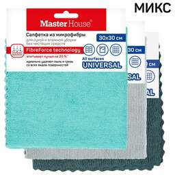 MASTER HOUSE Шведская марка из микрофибры 30х30см 60492