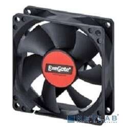 EXEGATE EX283377RUS Вентилятор EX08025S3P, 80x80x25 мм, подшипник скольжения, 3pin, 1800RPM, 23dBA