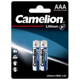 CAMELION (15240) Lithium BL2 FR03 (FR03-BP2, батарейка,1.5В)