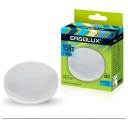 ERGOLUX (14239) LED-GX53-15W-GX53-4K