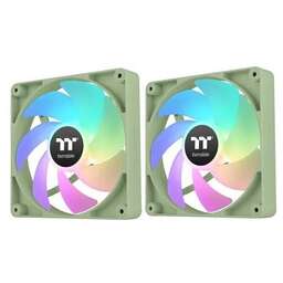 THERMALTAKE Вентилятор CT140 EX Sync Matcha 140мм, 3шт, 4-pin, 1800об/мин, 30.7дБ, ARGB, Ret [cl-f197-pl14mg-a]