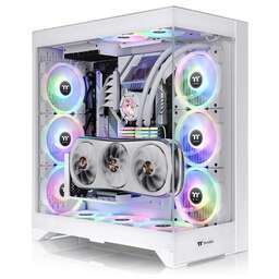 THERMALTAKE Корпус CTE E660MX Snow белый без БП E-ATX 13x120mm 11x140mm 2xUSB3.0 audio bott PSU