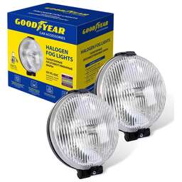 GOODYEAR GY019009 фары противотуманные галогенные универсальные с лампами (круглые GY-FL-02C / H3 12V: 2шт.)