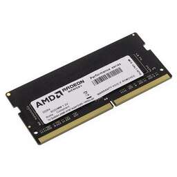 AMD RADEON Модуль памяти R9 Gamers Series Black Gaming Memory R944G3206S1S-U 4GB DDR4 3200 SO DIMM Non-ECC, CL16, 1.2V, RTL (182439) {100}