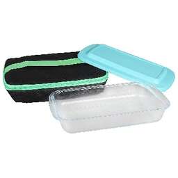 POMIDORO PGL-580055 Форма для запекания с термосумкой стекло
