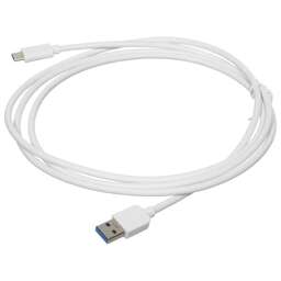BURO Кабель BU-USB3.2-AC-1.8MW USB (m)-USB Type-C (m) 1.8м белый пакет