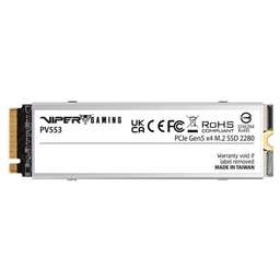 PATRIOT SSD накопитель PV553 PV553P2TBM28H 2ТБ, M.2 2280, PCIe 5.0 x4, NVMe, M.2