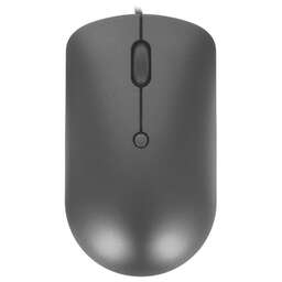 LENOVO Мышь проводная 540, оптическая, USB-C, 2400dpi, темно-серый [gy51d20876]