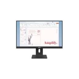 LENOVO Монитор 23,8" E24-40, 16:9, IPS, FHD, 4ms, 250cd, 100Hz, VGA, HDMI, DP, SPK, HAS