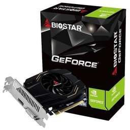 BIOSTAR Видеокарта PCI-E 4.0 VN1034TB46 NVIDIA GeForce GT 1030 4Gb 64bit DDR4 1152/2000 DVIx1 HDMIx1 HDCP Ret