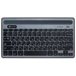 OKLICK Клавиатура Оклик 845M серый/черный USB беспроводная BT/Radio slim Multimedia (1680661)