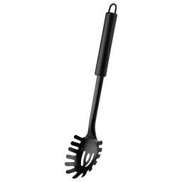 MALLONY Ложка для спагетти CLASSICO NERO из нержавеющей стали, цвет - черный, non-stick (раб часть) (105270)