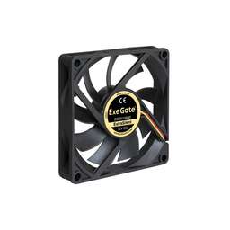 EXEGATE EX288923RUS Вентилятор ExtraSilent ES08015B3P (80x80x15 мм, 2-Ball (двойной шарикоподшипник), 3pin, 1600RPM, 22dBA)