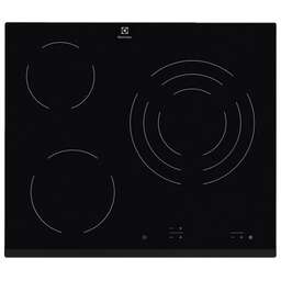 ELECTROLUX Электрическая варочная панель EHF6232FOK, Hi-Light, независимая, черный