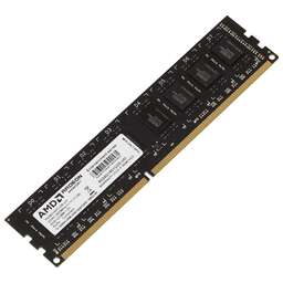 AMD Оперативная память R538G1601U2S-UO black DDR3 - 1x 8ГБ 1600МГц, DIMM, OEM