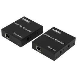PREMIER Набор адаптеров аудио-видео 5-877-2 HDMI (f)/RJ45 черный