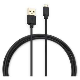 BURO Кабель Reversible, micro USB (m) - USB (m), 1м, 1A, черный [bhp microusb 1m]