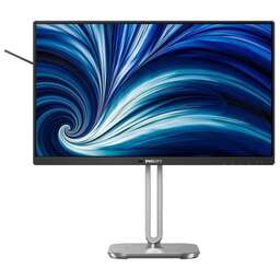 PHILIPS 23.8" Монитор 24B2N4200, 1920x1080, IPS, 120Гц, 1хHDMI, 1хDP, черный и серебристый