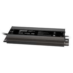 GAUSS Блок питания 202023150 пониж. для лен.светод. черный/темно-серый