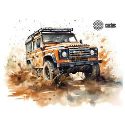 CACTUS Jeep 250x200x3мм (CS-MP-D11S)