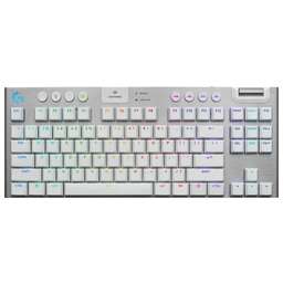 LOGITECH Клавиатура беспроводная G915 X LIGHT SPEED TKL T-Axis WHITE (920-012739)