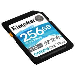 KINGSTON Micro SecureDigital 256GB SDCS3/256GBSP Canvas Select Plus V10 A1 w/o adapter