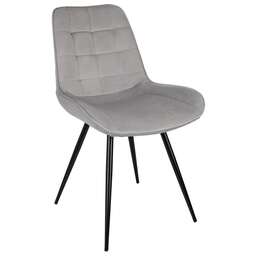 DOMFY Комплект стульев Флекс_2, 2шт, на ножках, ткань, светло-серый [дк-флекс_1/хл09_2]