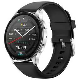 AMAZFIT Смарт-часы Pop 3R A2319, 1.43", черный/серебристый [1746285]