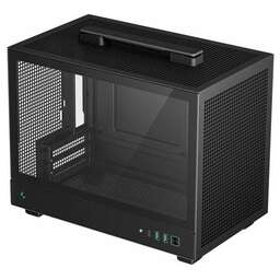 DEEPCOOL Корпус MiniTower CH160 Black (mini-ITX, без БП, 2xUSB3.0 Type-A+ USB3.2 Type-C) (R-CH160-BKNGI0-G-1)