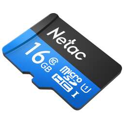 NETAC Карта памяти microSDHC UHS-I U1 P500 16 ГБ, 80 МБ/с, Class 10, NT02P500STN-016G-S, 1 шт