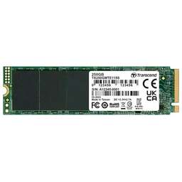 TRANSCEND SSD накопитель 115S TS250GMTE115S 250ГБ, M.2 2280, PCIe 3.0 x4, NVMe, M.2