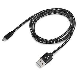 BURO Кабель Braided BHP RET MICUSB-BR USB (m)-micro USB (m) 1м черный