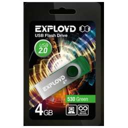 EXPLOYD 4GB 530 зеленый [EX004GB530-G]