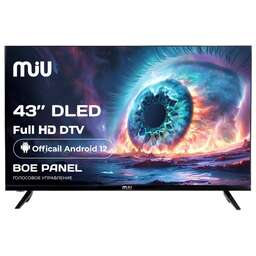 MIU Н43АSР100SV SMART TV безрамочный