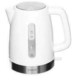 CANDY Чайник электрический CK-101 1.7л. 2200Вт белый корпус: пластик (QA0081M00RU)