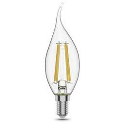 GAUSS Лампа филам. Filament 11Вт цок.:E14 свеча 220B 4100K св.свеч.бел.нейт. CF35 (упак.:1шт) (104801211)
